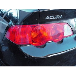 SlickMod Precut Vinyl Tint Cover for 2002-2004 Acura RSX Taillight Turn Signals (Red)