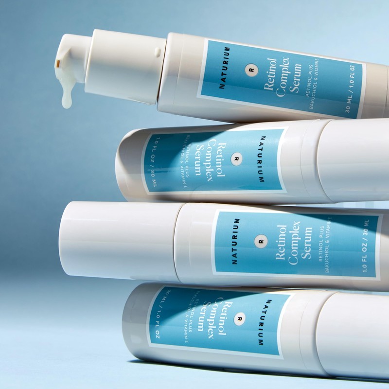 Naturium Retinol Complex Serum, Microencapsulated Retinols plus Bakuchiol, Refining &