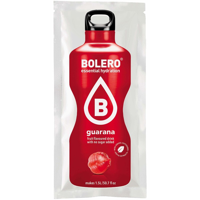 Bolero Guarana Fruit Flavoured Drink Powder 12 Sachets