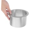 OHPHCALL Concealed Recessed Trash Bin Cover Stainless Steel Built Flap
