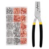 LZIAE Crimp Tools PZ0.5-16 And 970PCS Terminals Crimping Tool GT
