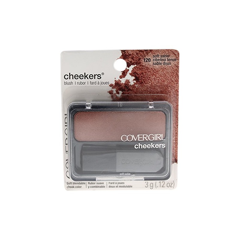 Cover Girl Blush Cheekers, Soft Sable (12 Pack)