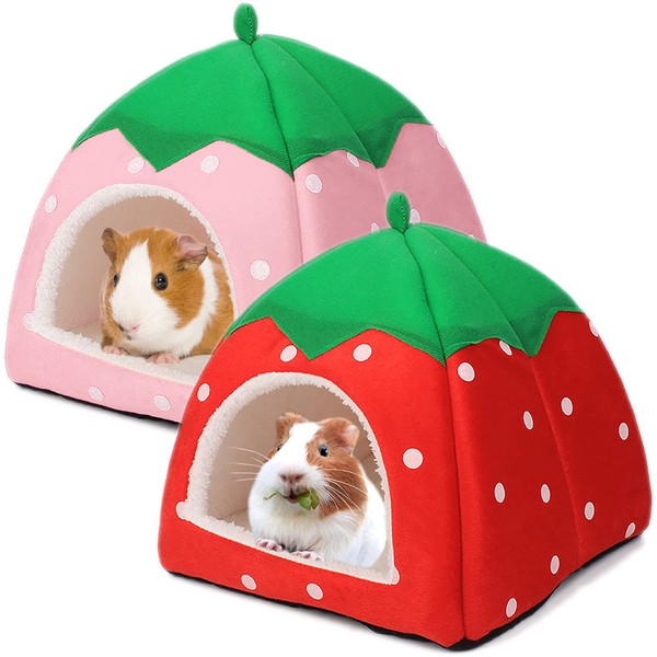 Tierecare Guinea Pig Hideout 2 Pack Guinea Pig Bed House