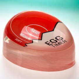 MIJOMA Colour Changing Egg Timer - Perfect Breakfast Eggs - Boilable, Heat Controlled - BPA Free, Food Safe - Indicator for Soft, Medium, Hard - 6 x 4 cm