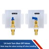 GUOFIS Ice Maker Outlet Box,1/2 Inch PEX-A F1960 Expansion Inlet