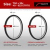 Fincci Gravel Bicycle Tyres 700x38c - Pair Foldable Tires 28