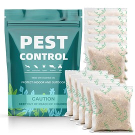 PEVAFI Pest Control Pouches, Mouse Repellent Repel Mice, Mouse, Rats, Ants, Roaches, Spiders, Moths & Other Pest, Rat Repellent Safe for Kids & Pets, Mice Repellent Indoor- 10 Pouches
