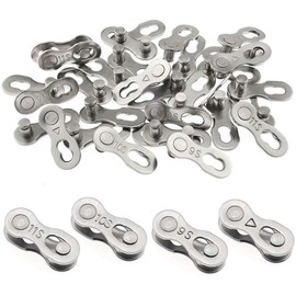 FYSL Chain Lock Bicycle Chain 10 Pairs Chain Lock Links Bicycle Chain Link Bicycle Chain Lock Bicycle Chain Lock for 6/7/8, 9, 10, 11 Bicycle Chain Link
