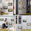 10 Pack 4"x6" Premium Super Slim Magnetic Picture Pockets Frames