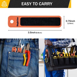 Double-Sided Slim Magnetic Tool Grip Mat for Organization and Storage-Keep Tools Within Arms Reach,Strong Magnet Pad,Nails,Hex Bit,Metal Tools Holder-Ideal for Car Repair, Workshop and DIY Projects