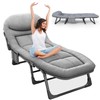 Sleeping Cots for Adults 6 Positions, Portable & Foldable Bed