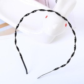 Twist wire headband unisex hairband / 트위스트 철사 머리띠 남여공용 헤어밴드