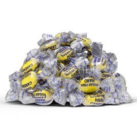Sugar Free Lemon Drops by Cambie,1 lb of Lemon Flavored Sugar Free Candy, Individually Wrapped Bon Bons, Keto Friendly Candy, 1 lb