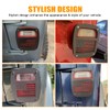 GLOBLED Tail Light Guards Covers Compatible with Jeep Wrangler TJ