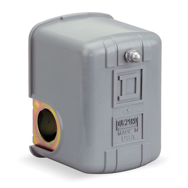 Square D 9013FHG42J59M1X Pressure Switch, Dpst, 135/175Psi, 1/4"Fnps