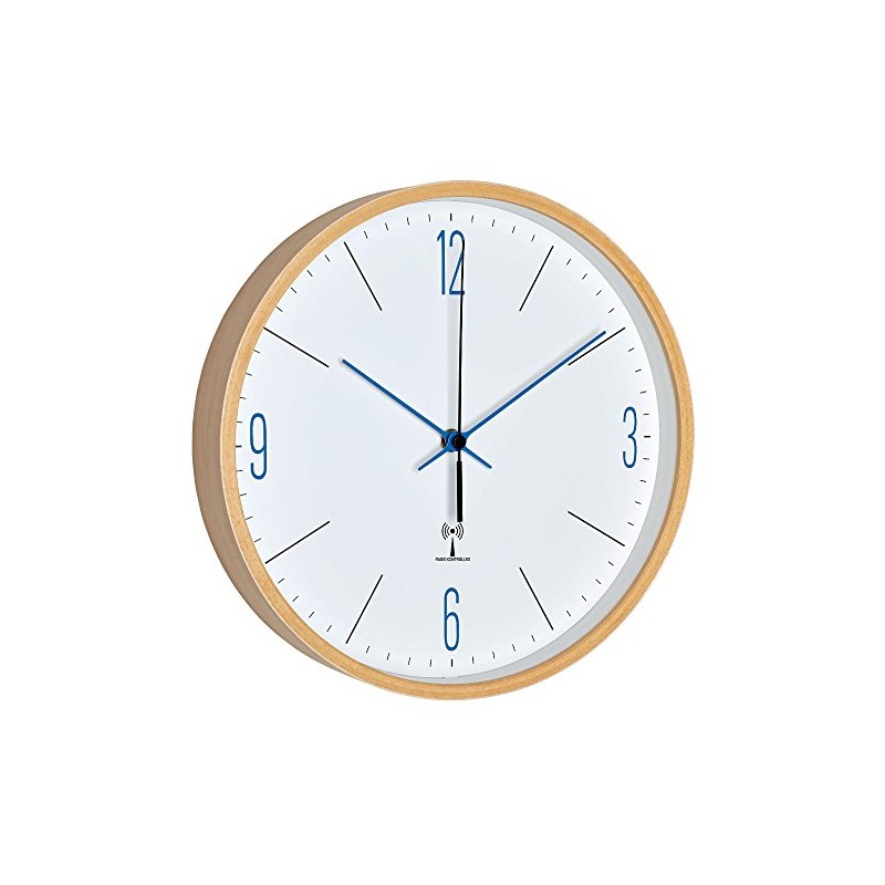 TFA 60.3524 Radio Controlled Wall Clock DCF-77 Radio Time (60.3524.06