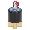 Brass Electric Solenoid Valve 2W025‑08 Normally Closed 1/4in 2 Position