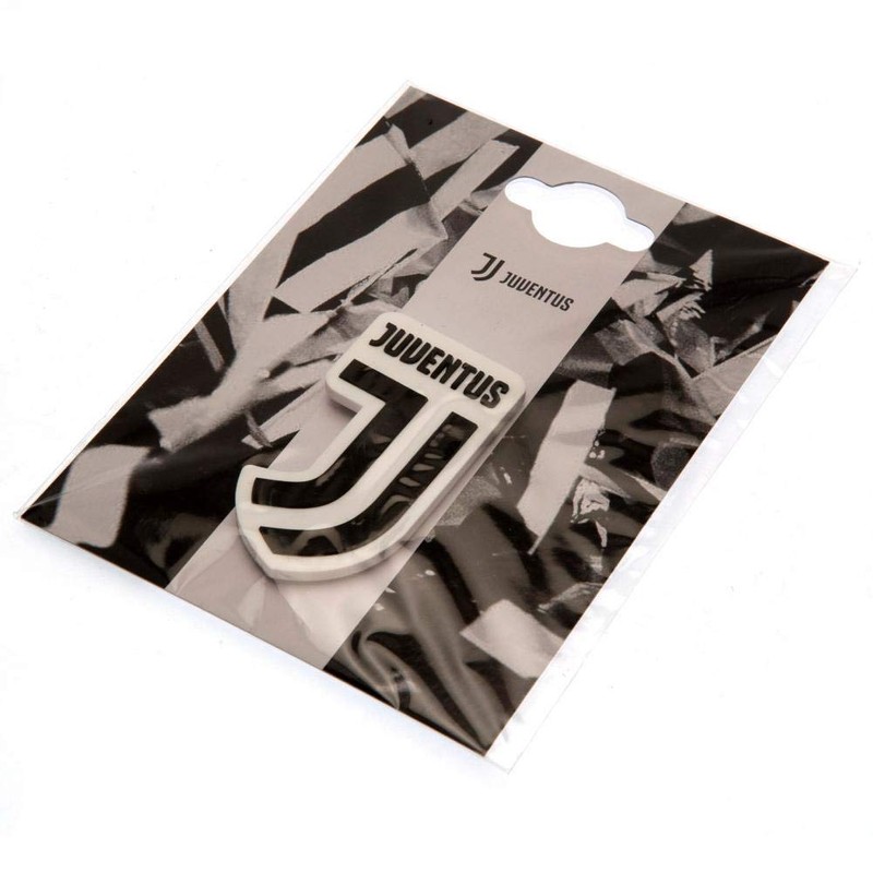 Juventus FC 3D Fridge Magnet (One Size) (White/Black)