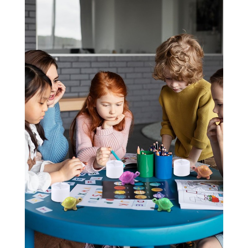 Liobelon 2 Pieces Turtle Silicone Mold, 3D Tortoise Shape Epoxy