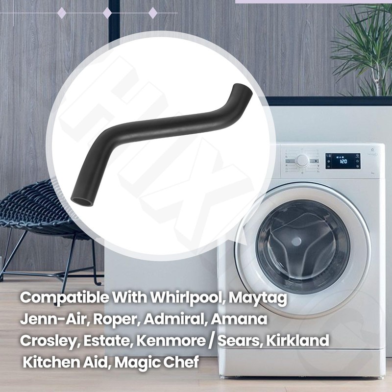 WP213045 Washing Machine Tub To Pump Drain Hose Compatible With