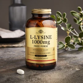Solgar L-Lysine 1000 mg Tablets - Pack of 50 - Support For an Active Lifestyle - Vegan and Gluten Free