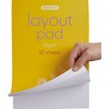 Stephens Layout Pad A4 50gsm 50 Sheets, Ideal For Sketch,