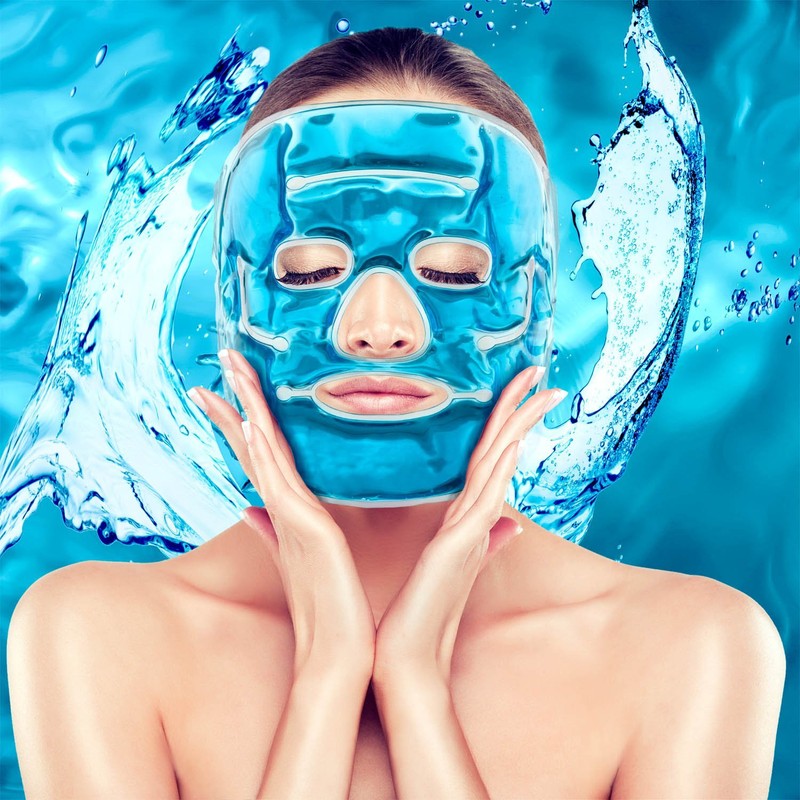Feluna Cooling Gel Eye Mask, Relaxation Mask for Cold Therapy,