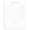 BetterNote Keeping Track Refill Pages for Discbound Notebook, Habit Tracker,