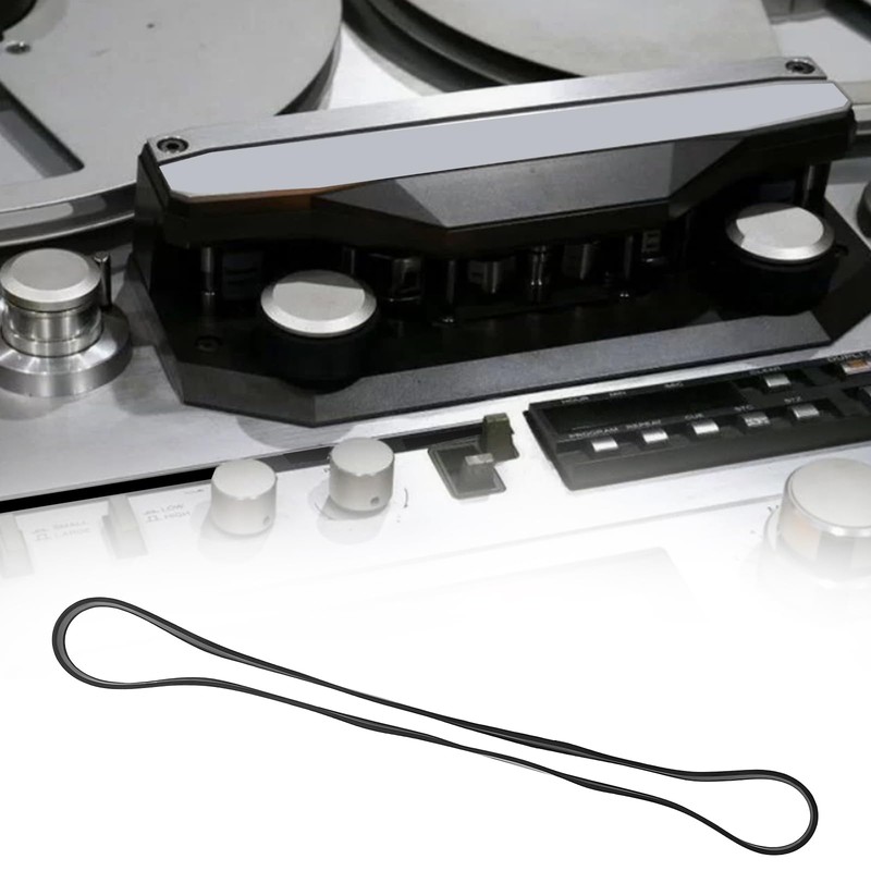 Briny River 2pcs Open Reel Tape Machines Capstan Belt 214x8x1mm