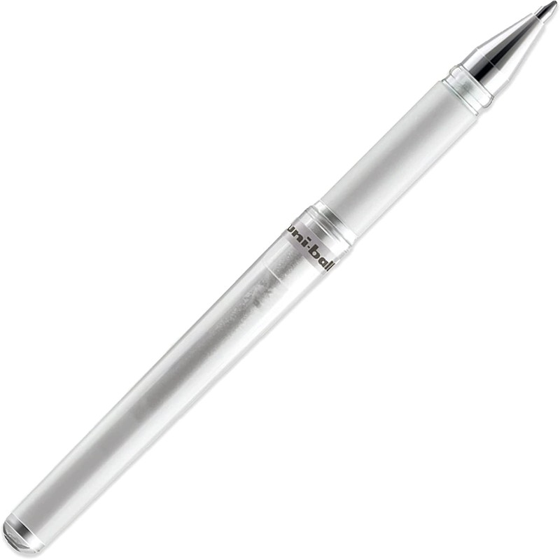 uni-ball Signo Broad Point Gel Impact Pen White Ink -