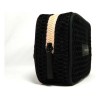 Cosmetiquera Fenty Beauty Let's Mesh Travel Bag Malla Negra Calada