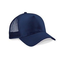 Beechfield Snapback Trucker Cap Colour=French Navy/French Navy Size=O/S