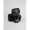 METAL BOXE Thai Leather Boxing Gloves Series Black/Gold 10 oz