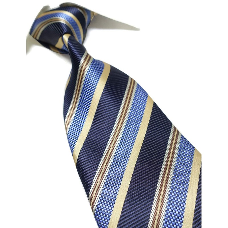 Towergem Men's Necktie Woven Jacquard XL Necktie, 63.0 inches (160