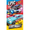 HOT WHEELS BIRTHDAY CARD