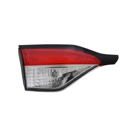 Replacement For Toyota 2020 2021 2022 2023 2024 Corolla Sedan Taillight Assembly Inner L/LE/SE USA- Mexico Built Left/Driver Side, Halogen with Bulb CAPA Certified, TO2802154C, 81590-02750