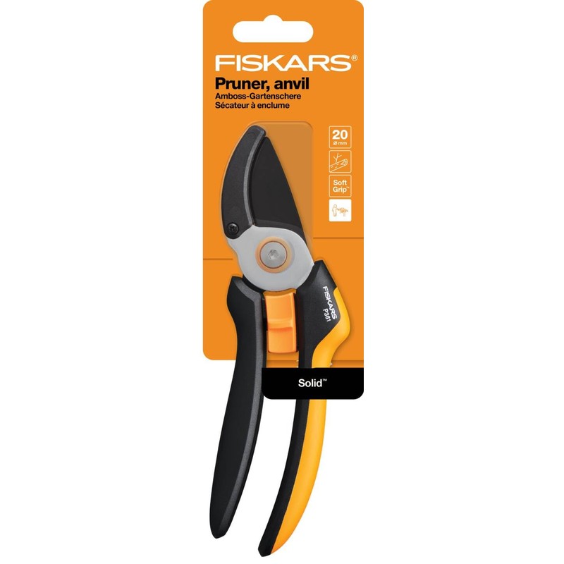 Fiskars Anvil Garden Shears L Solid P361 for Dry Branches