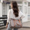 zhongningyifeng Tote Bag for Women Nylon 15.6 Inch Laptop Shoulder