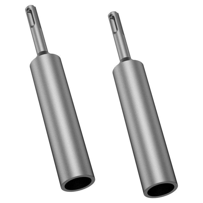 2Pcs Ground Rod Driver 25mm Professional SDS Plus Ground Rod