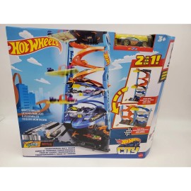 Hot Wheels - Transforming Race Tower Play Set