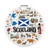 LQRI Scotland Trip Gift Scotland Travel Makeup Mirror Scotland Vacation