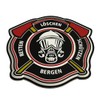 Rescue Erase Protect Mountains Fire Brigade Rubber PVC Velcro Patch
