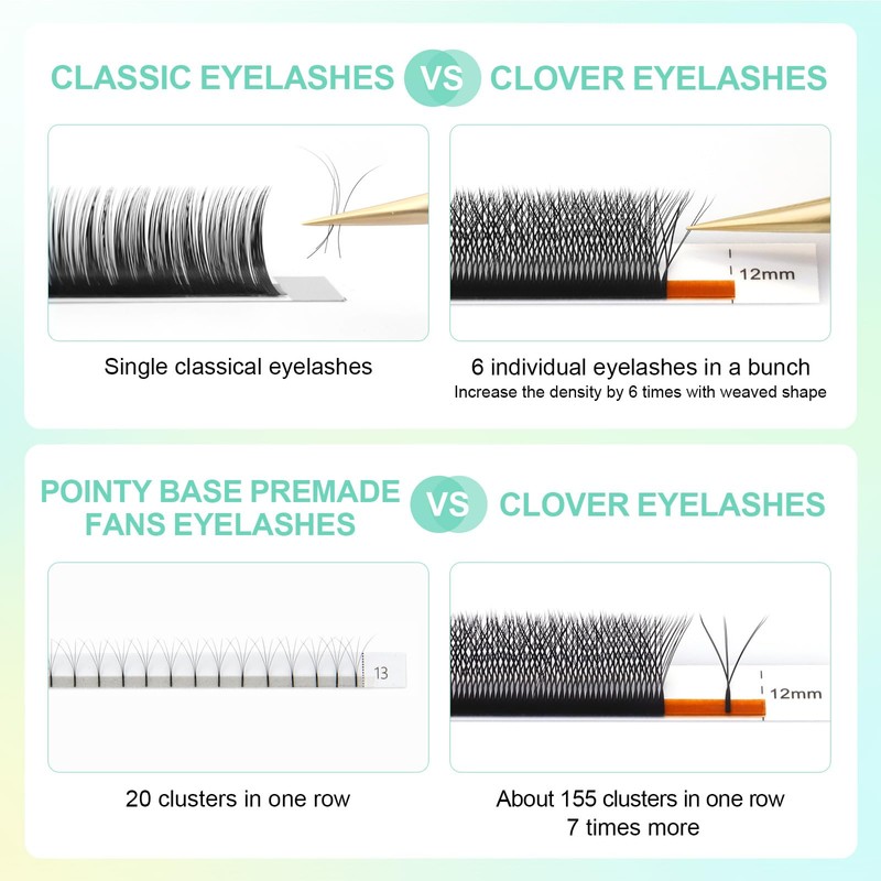NAGARAKU Matsuec Double 3D Volume Lash, No Fan Required, 6