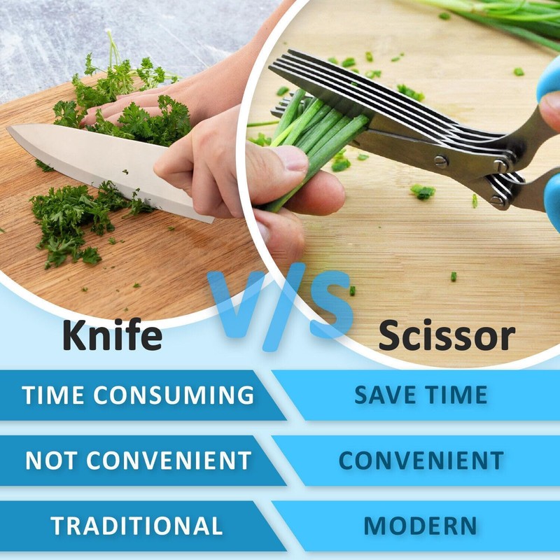 Mantraraj Shredding Scissors 5 Blade Multi Cut Multipurpose Security Paper