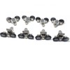 8 x Zinc Alloy Shower Cubicle Rollers 25mm Diameter Parts