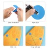PATIKIL 3.1" Paddle Board D Rings, 4 Pcs Stainless Steel