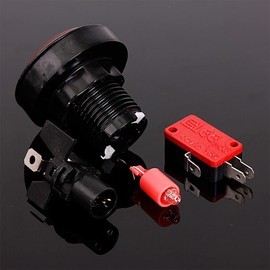 WANGCL 5pcs LED Illuminated Push Button Micro Switch for Arcade Machine Parts