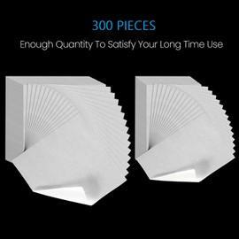 300 Pieces Diamond Painting Release Paper 16 ×12 and 15 ×10 Double-Sided Release Paper Non-Stick Diamond Painting Cover Replacement Paper, 5D Diamond Painting Accessories Tools