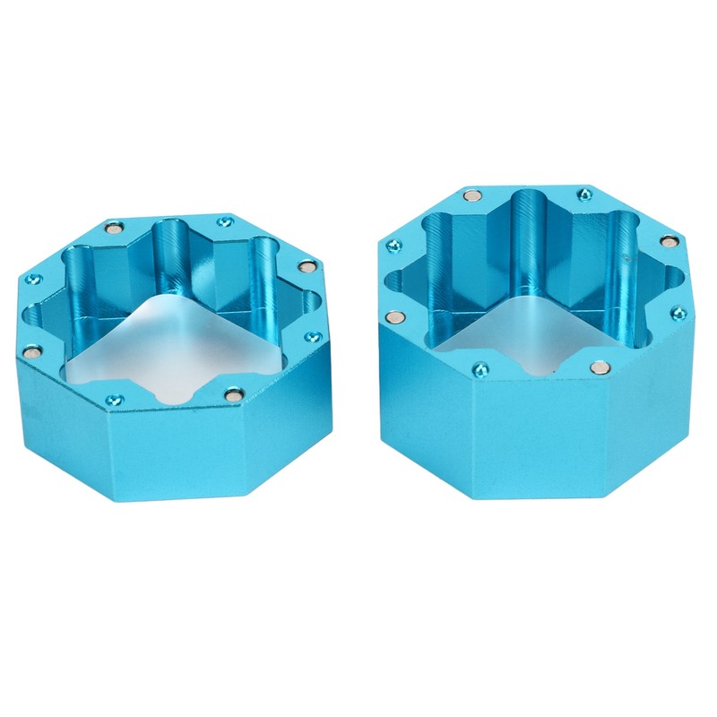 Cue Chalk Box Holder Aluminium Alloy Octagonal Universal Billiard Chalk