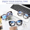LADEESSE Readers for Women Oprah Style 3 Pack Square Oversized